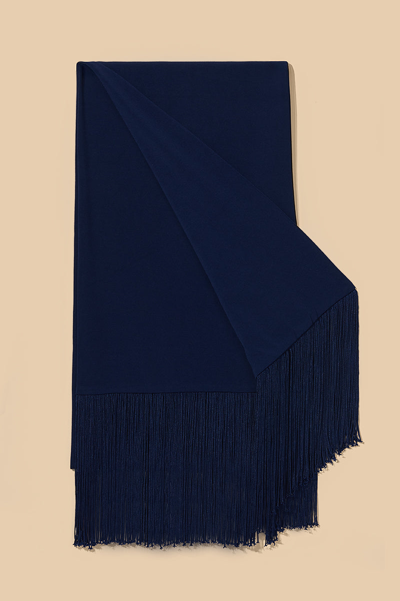 Fular Mina Azul Marino · Le Marais ·