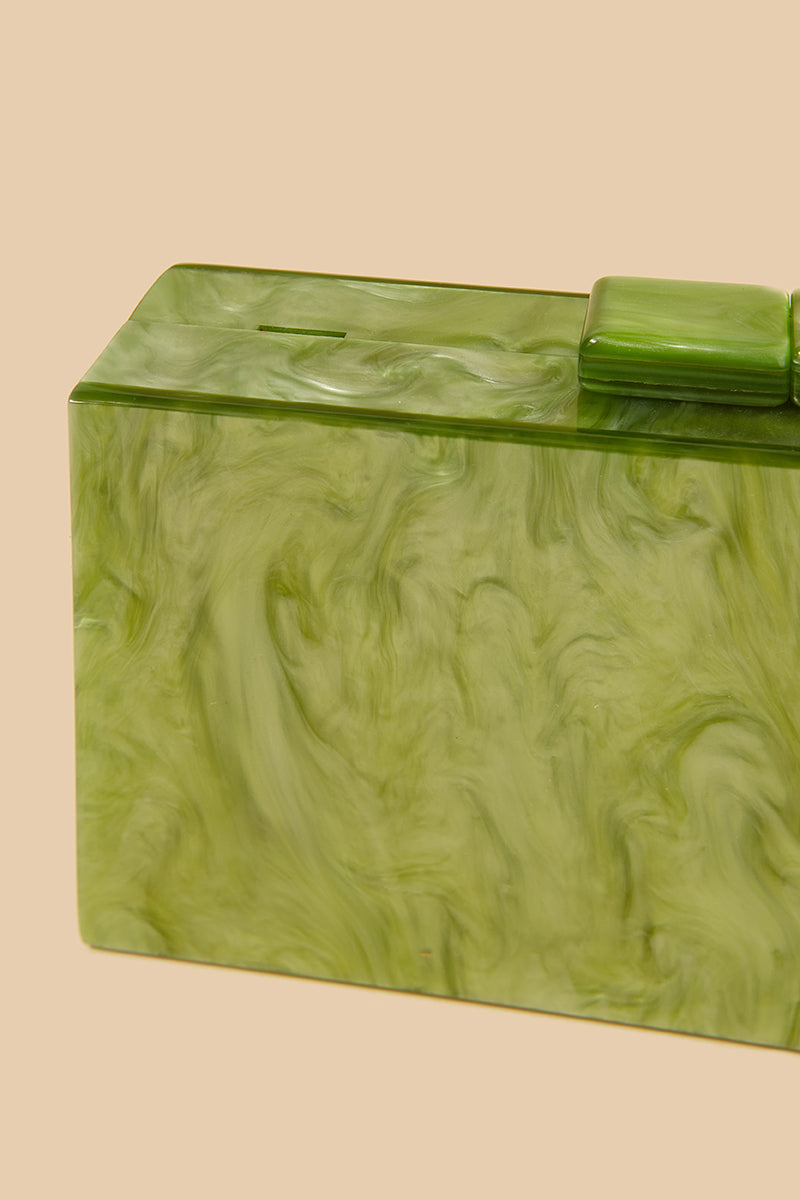 Clutch Box Nacar Verde