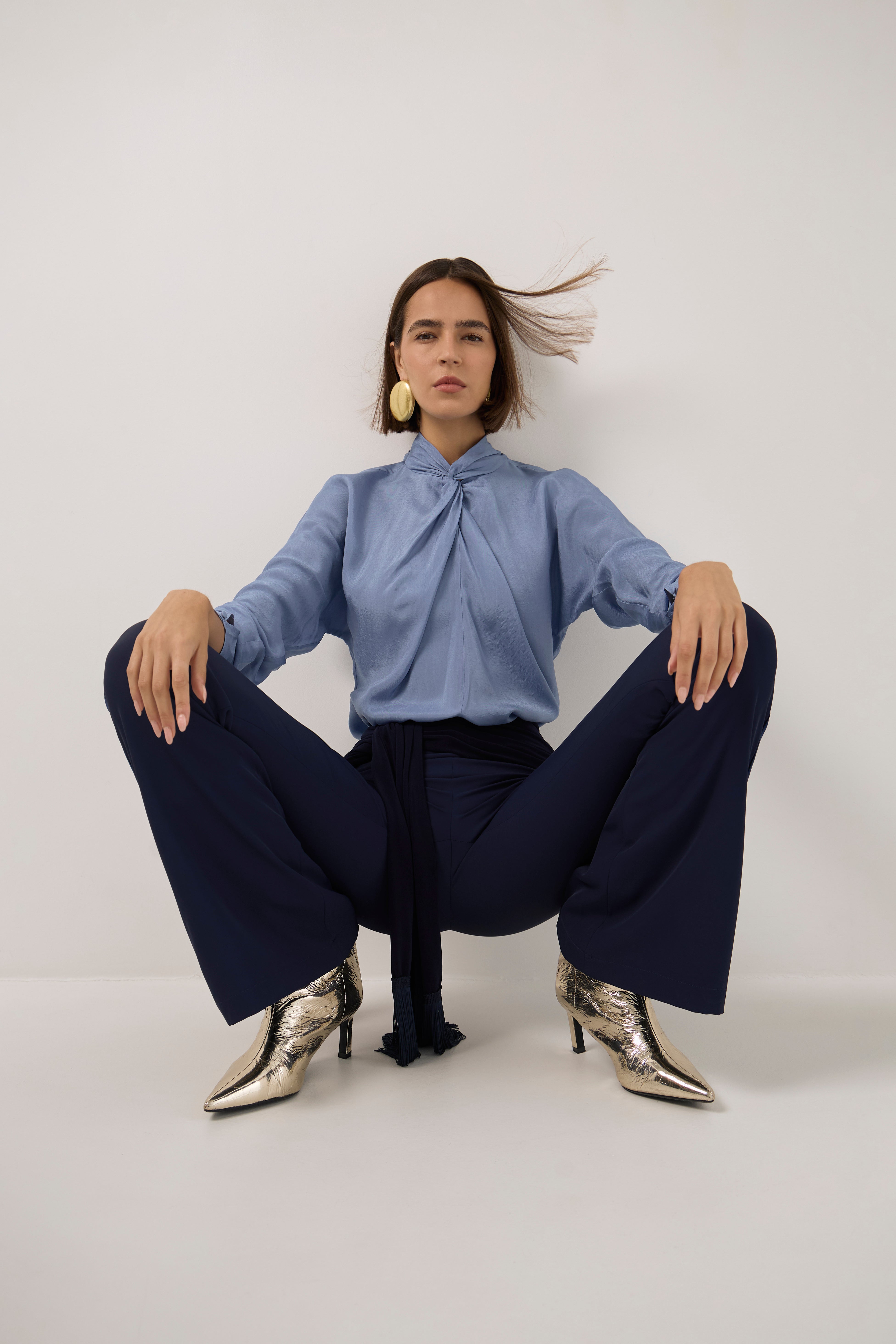 Pantalon Severine Navy · Le Marais ·