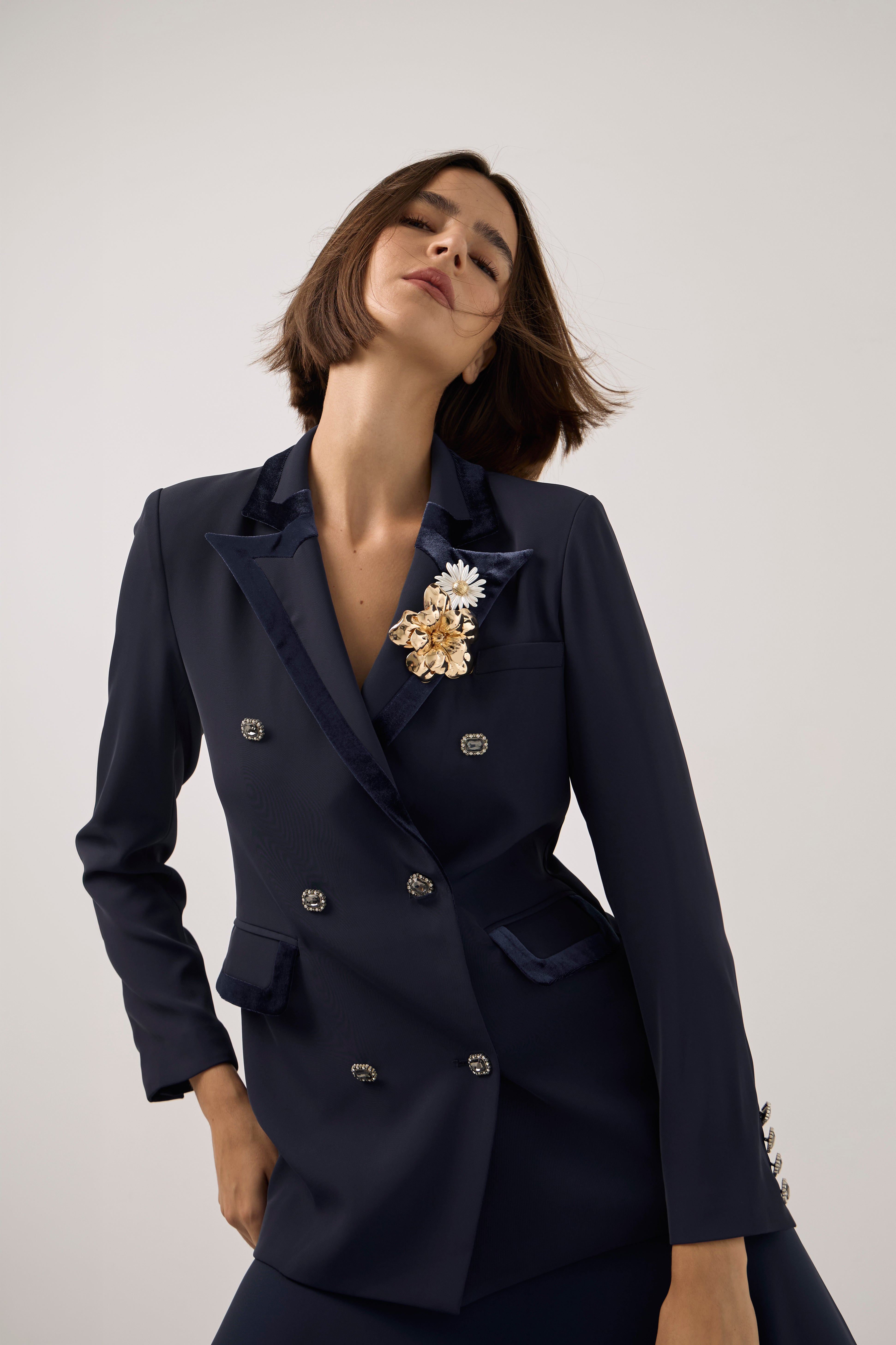 Chaqueta Severine Navy · Le Marais ·