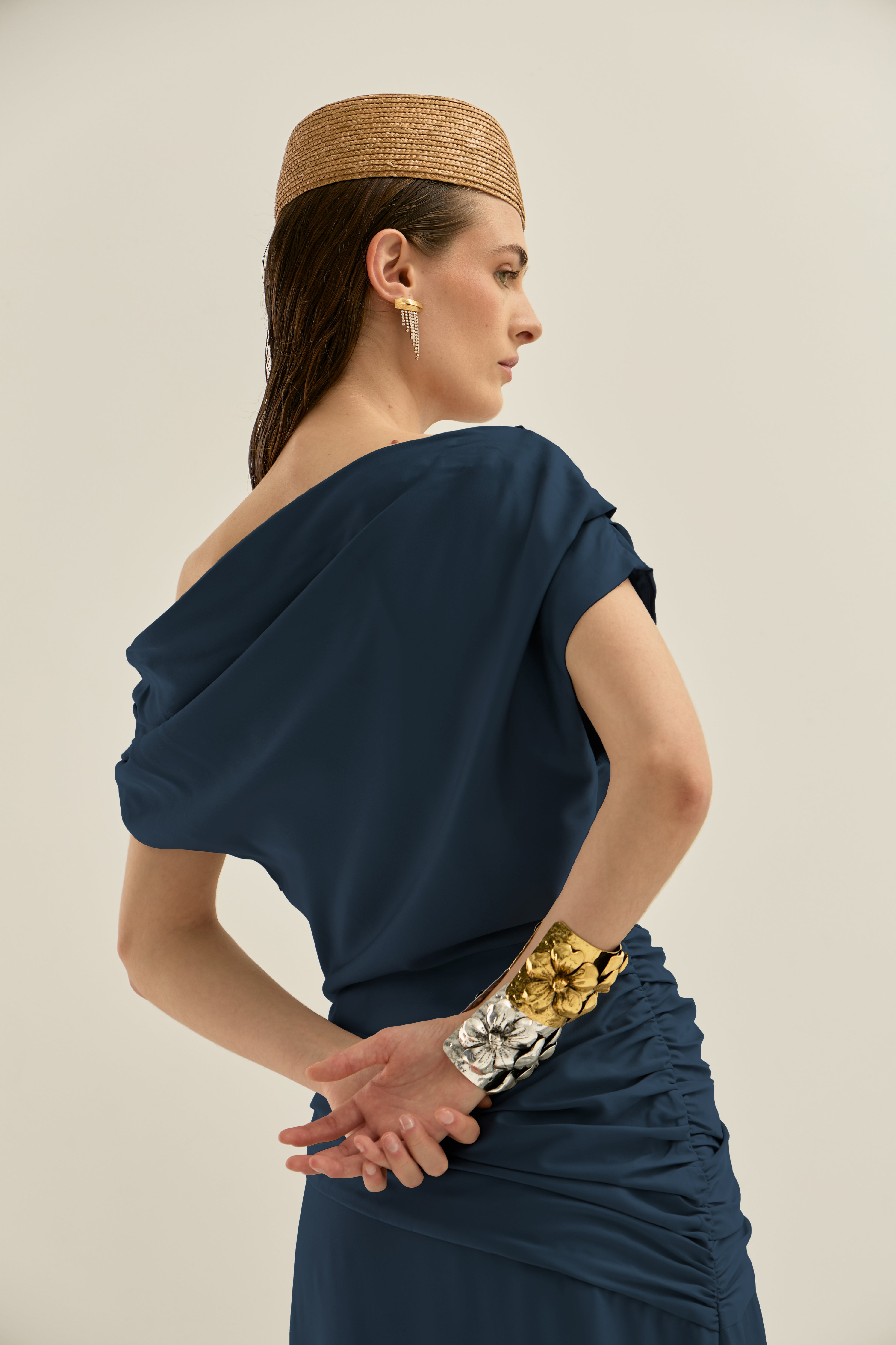 Vestido Aiko Navy · Allegra ·