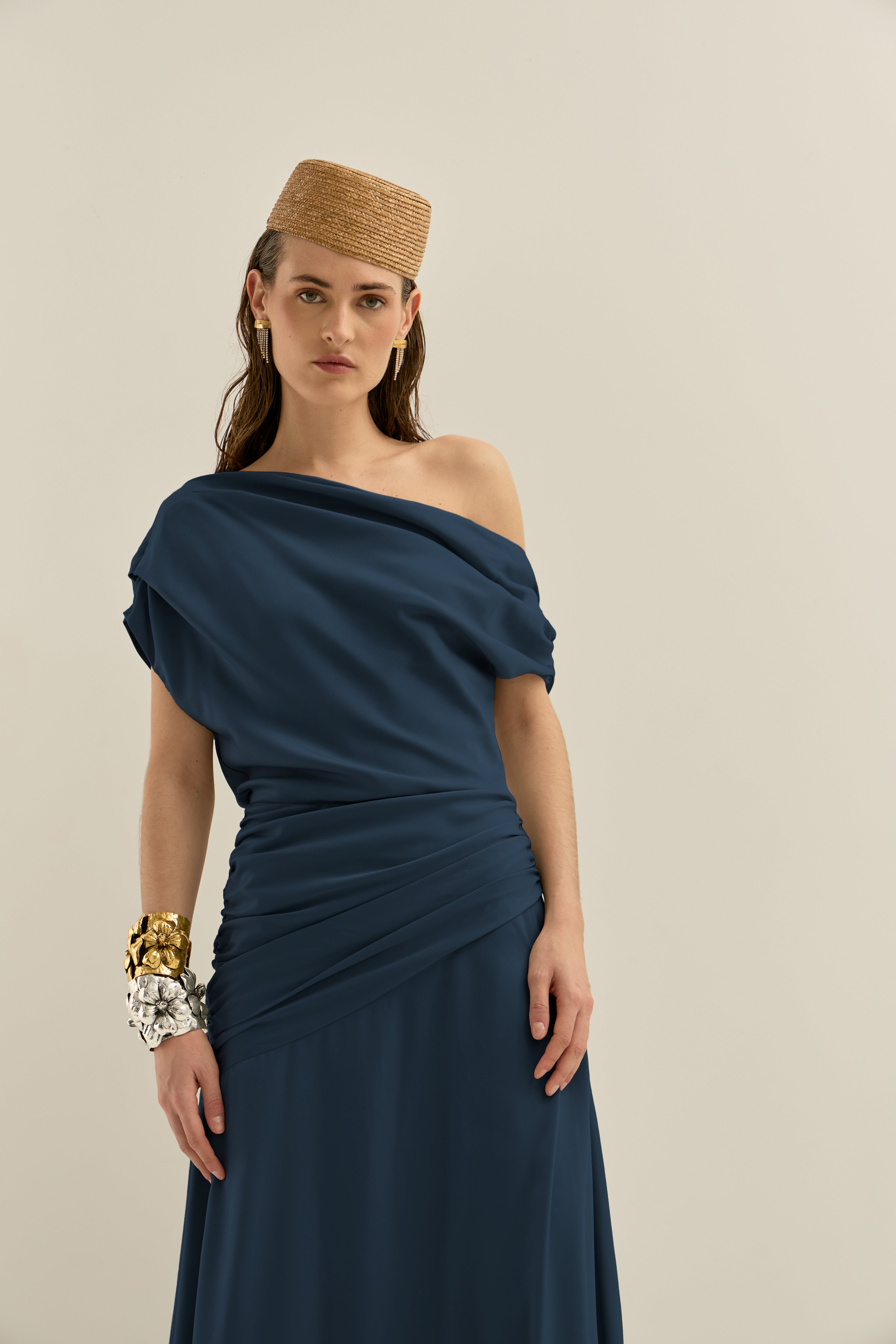 Vestido Aiko Navy · Allegra ·