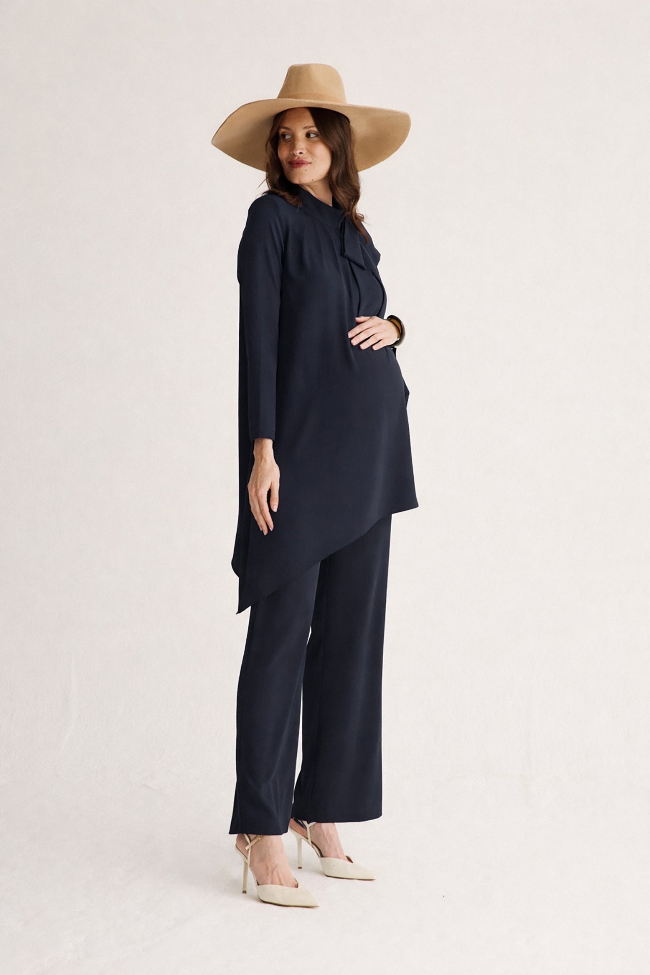 Pantalon Cory Marine · Enceinte ·