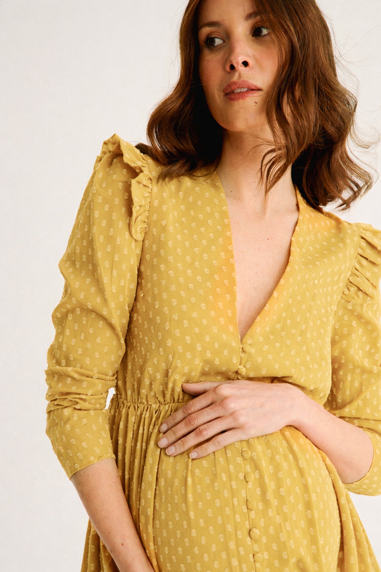 Vestido Tami Lemon · Embarazada ·