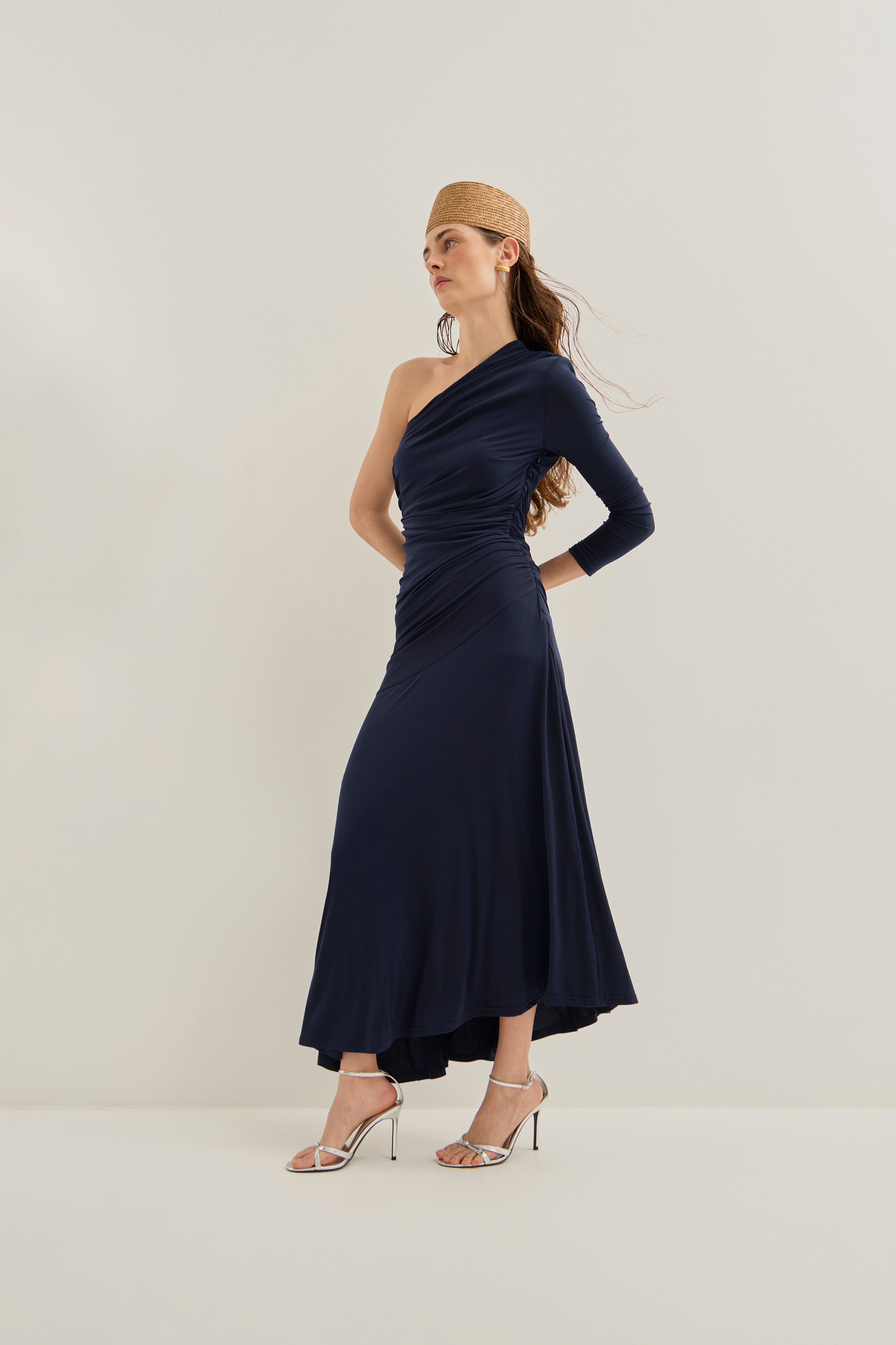 Matis Navy Dress · Allegra ·