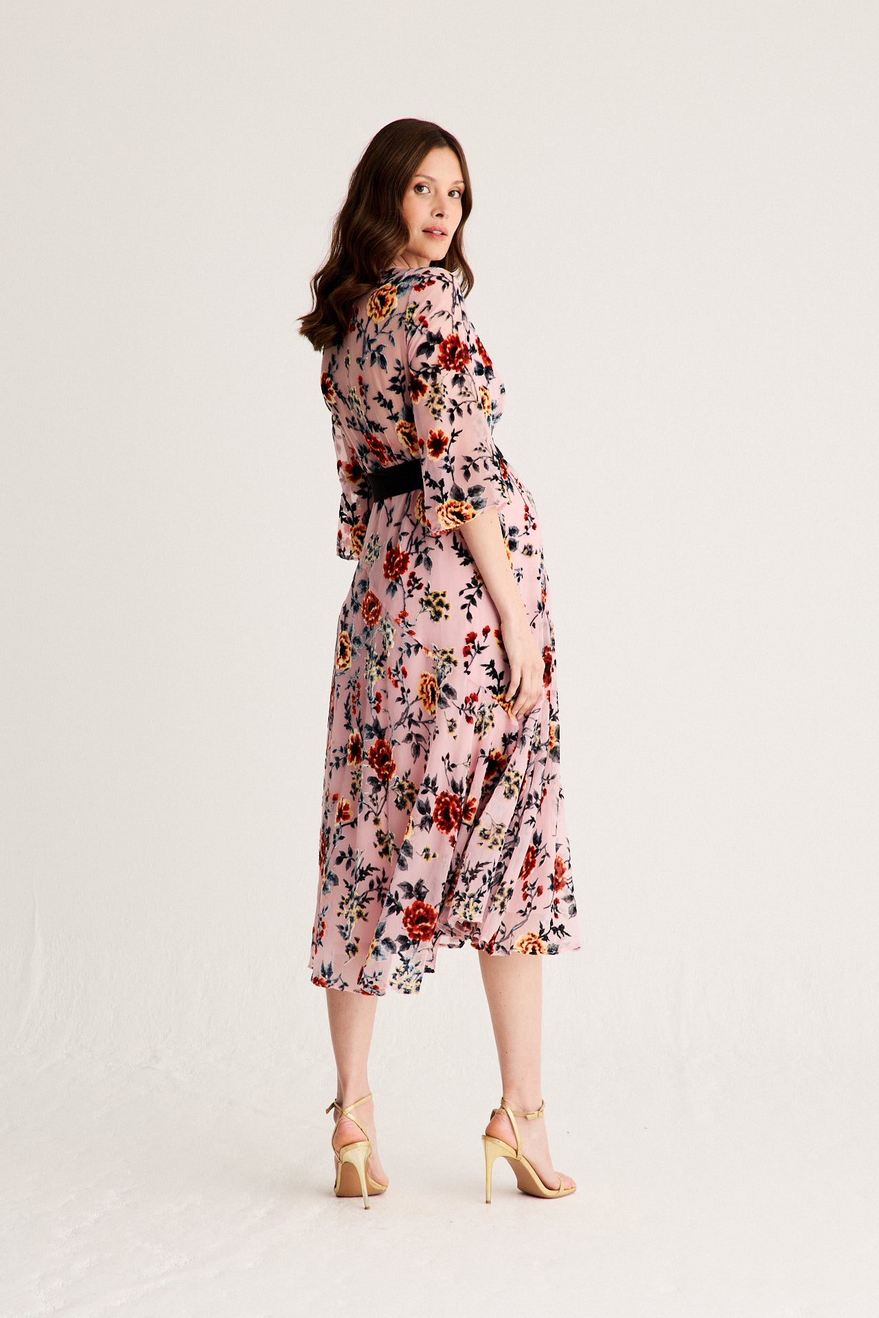 Florian Devoré Print Dress · Bohemian Rhapsody ·