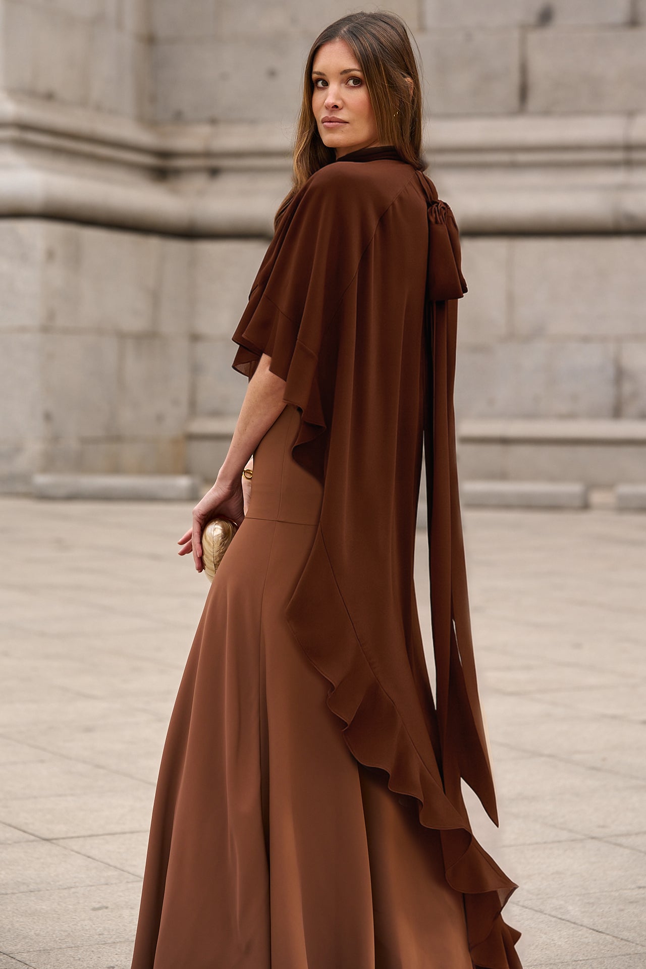 Danielle Brown Cape · Allure ·