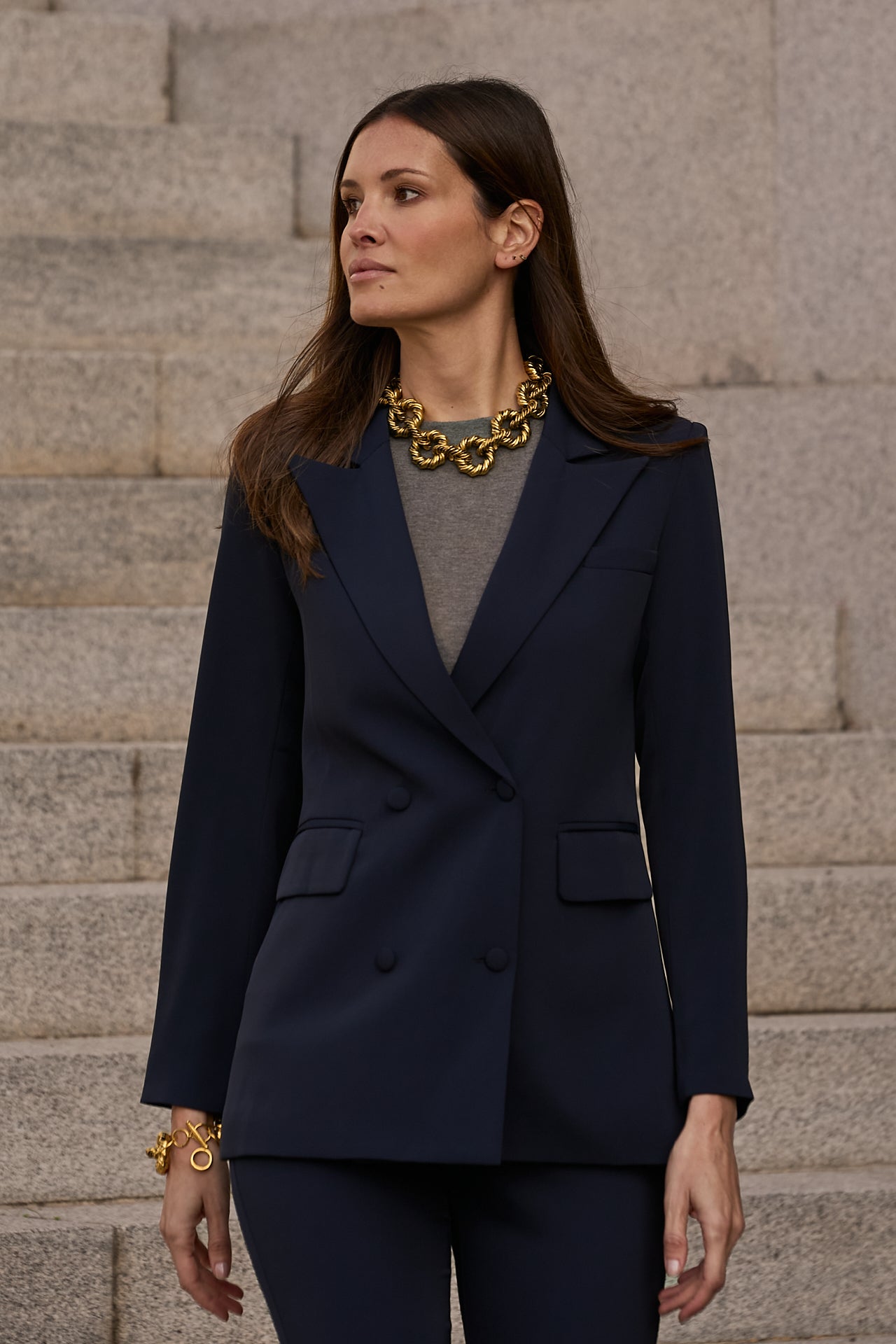 Hailey Navy Jacket · Allure · 