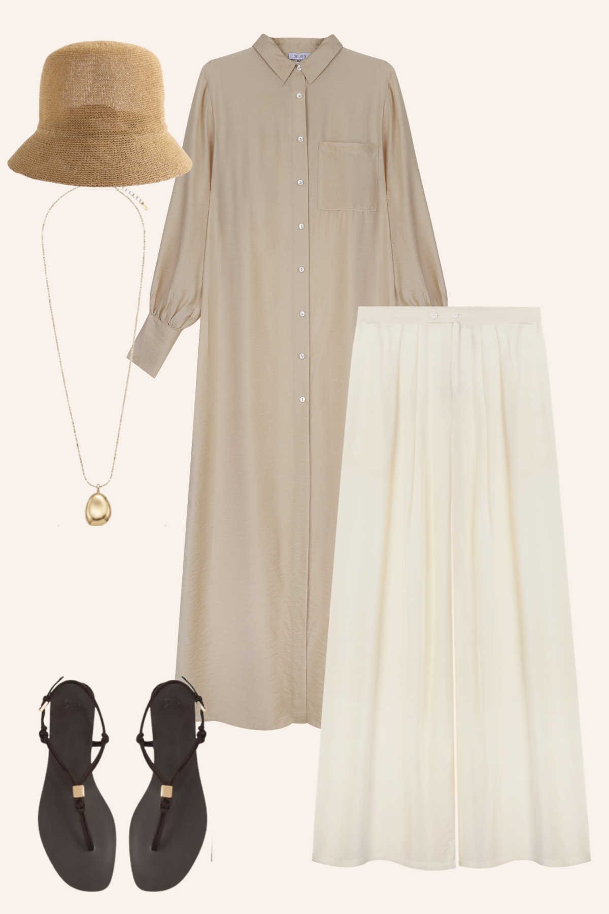 Robe Chemise Clemence · La Calma ·
