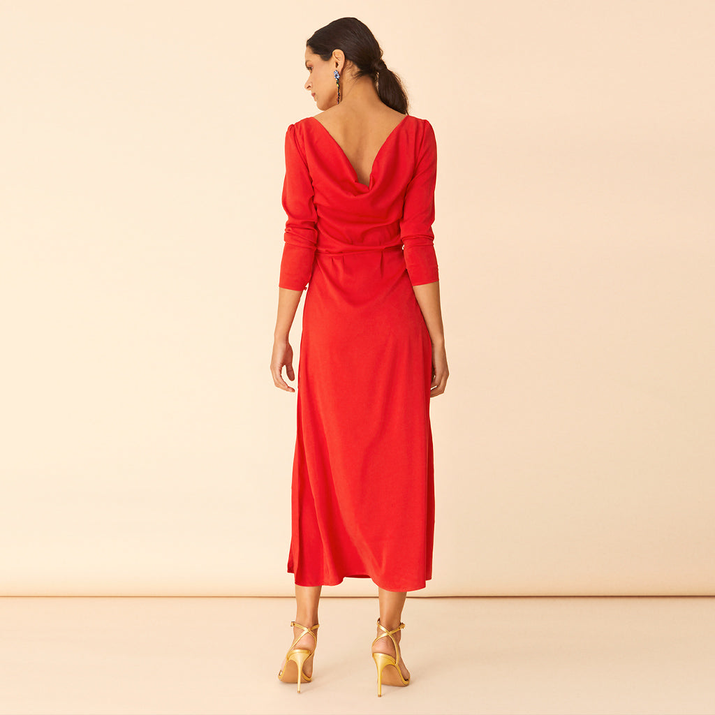 Vestido Zulay Rojo · Icons ·