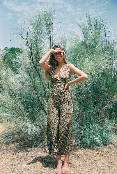 Pantalon Anne Amarillo vestidos de fiesta, Vestidos de invitada de boda ,Vestidos de fiesta para bodas , Vestidos cortos ,Vestidos largos, monos de fiesta , bruna