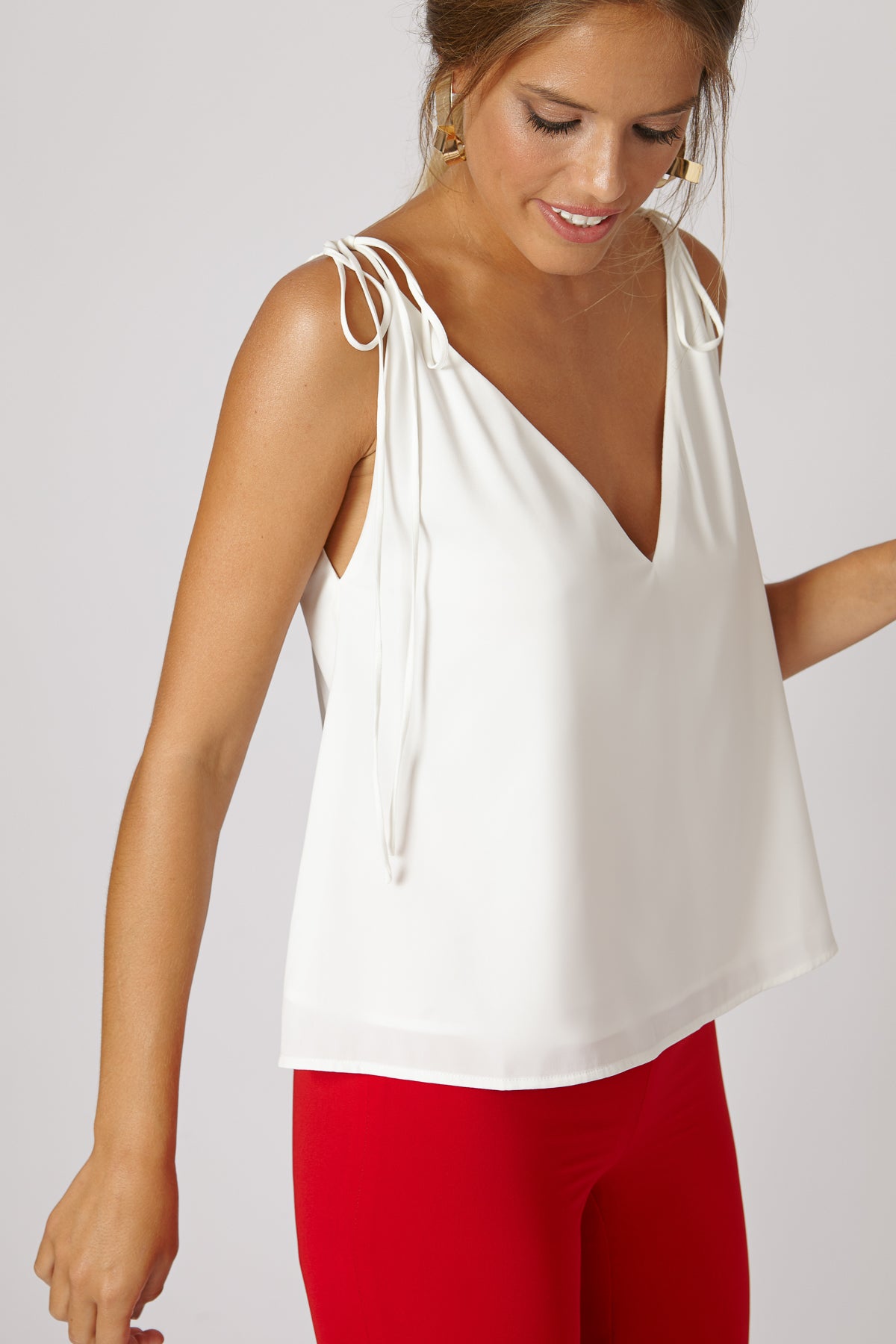 Pantalon Kaia Rojo SS19 - brunacoleccion bruna invitadaperfecta invitadaboda invitadabruna boda guest wedding 