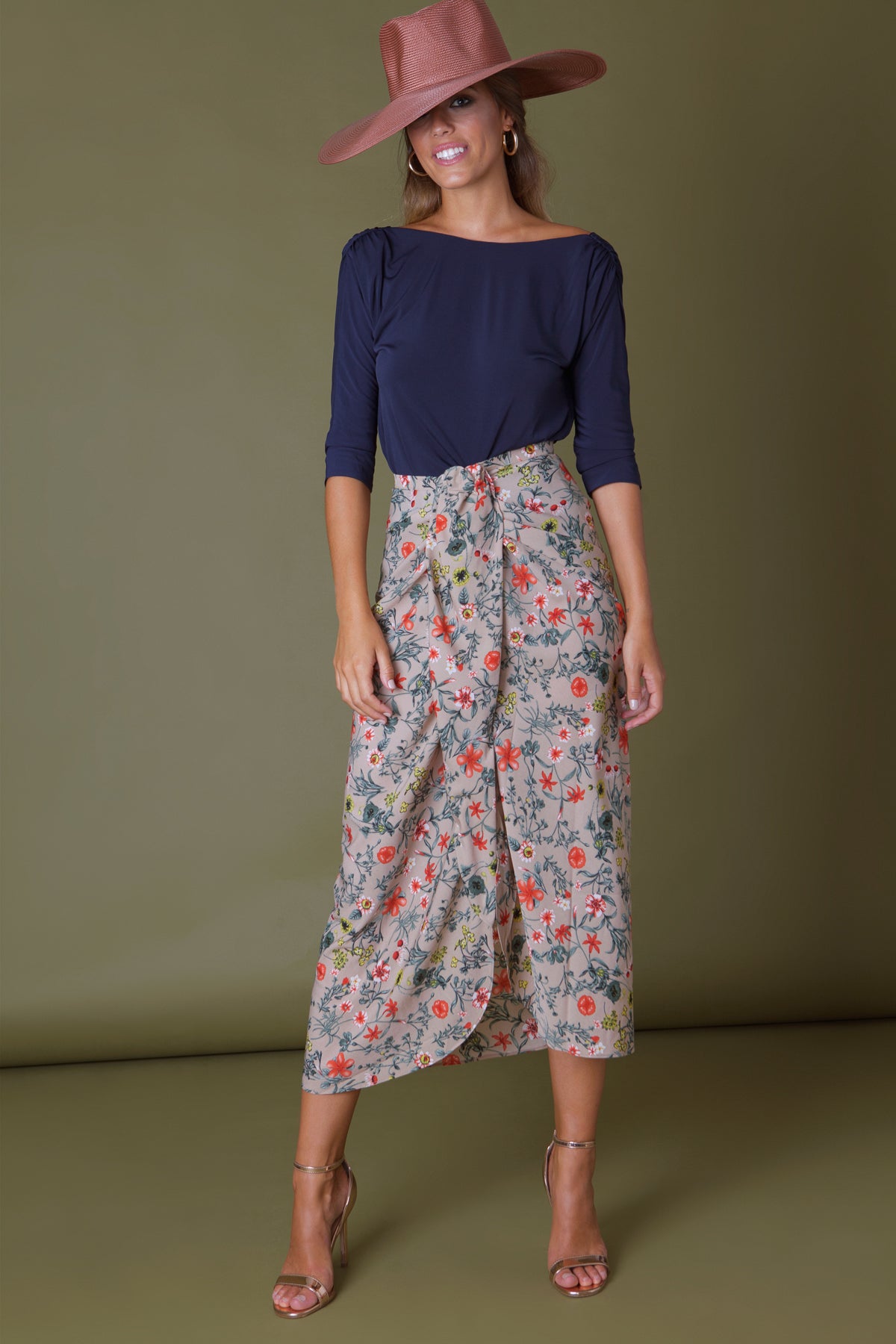 Falda Sally Estampado Exclusivo SS19 - brunacoleccion bruna invitadaperfecta invitadaboda invitadabruna boda guest wedding 