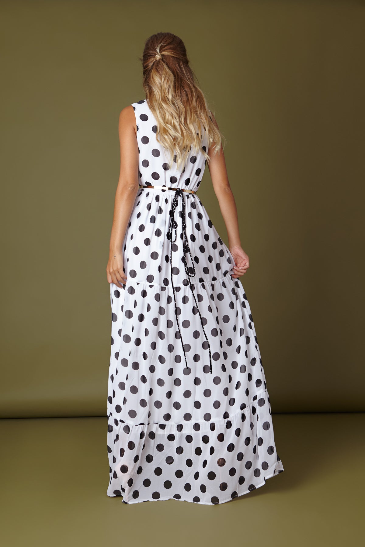 Vestido Lola Lunares XL B/N SS19 - brunacoleccion bruna invitadaperfecta invitadaboda invitadabruna boda guest wedding 