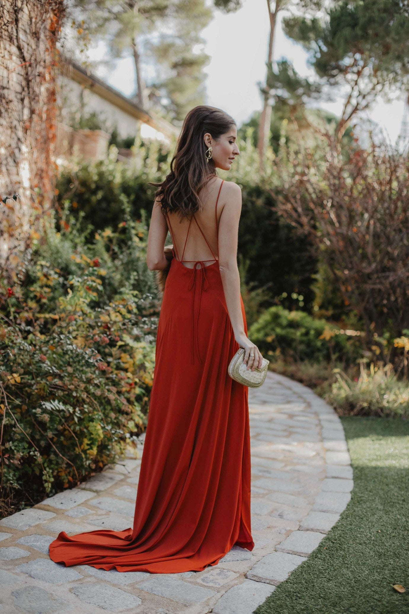 Vestido Grace Cognac - brunacoleccion bruna invitadaperfecta invitadaboda invitadabruna boda guest wedding 