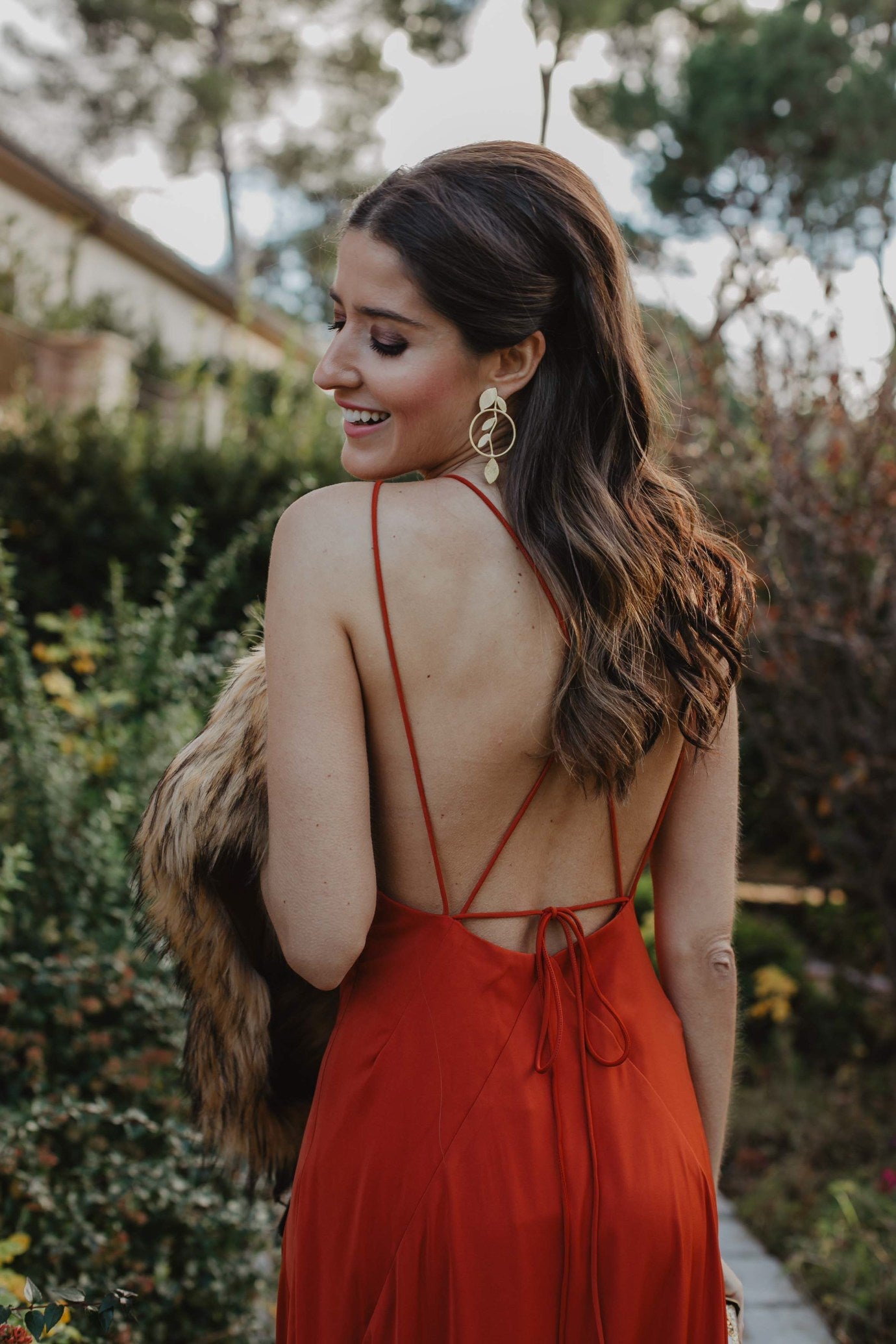 Vestido Grace Cognac - brunacoleccion bruna invitadaperfecta invitadaboda invitadabruna boda guest wedding 