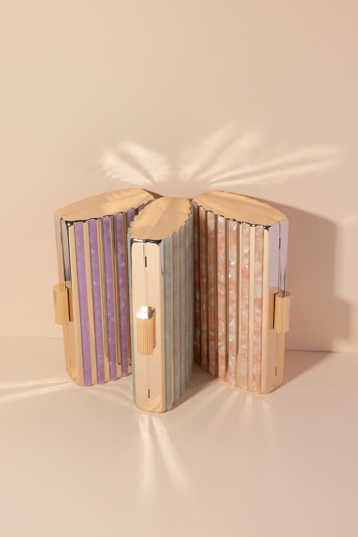 Clutch Box Daisy Lilac · Le Jardin · - Bruna