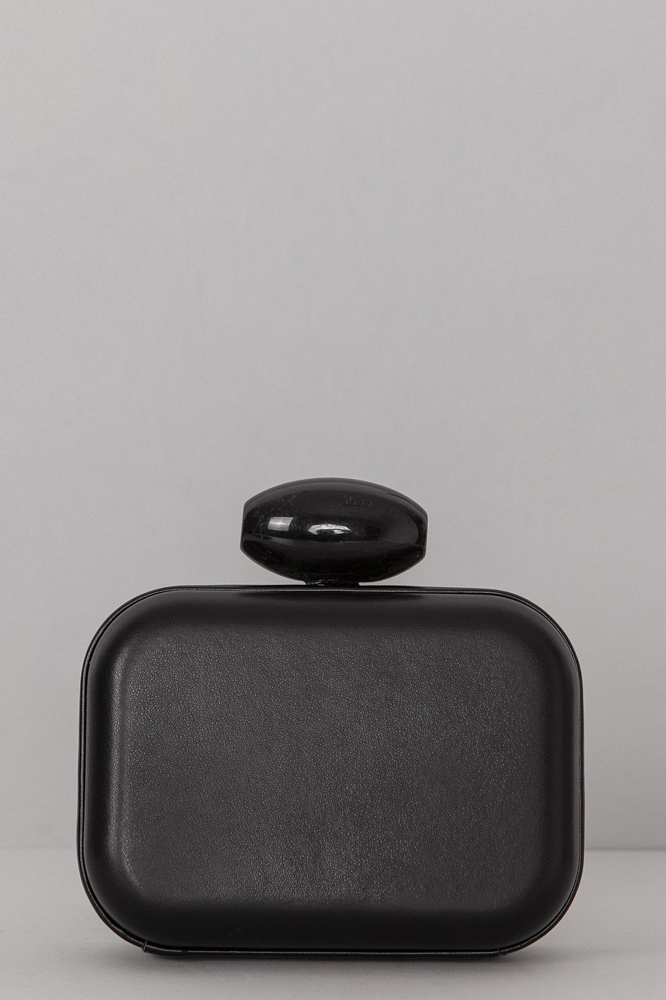 Clutch Box Hueso Negro · Lady B · - Bruna