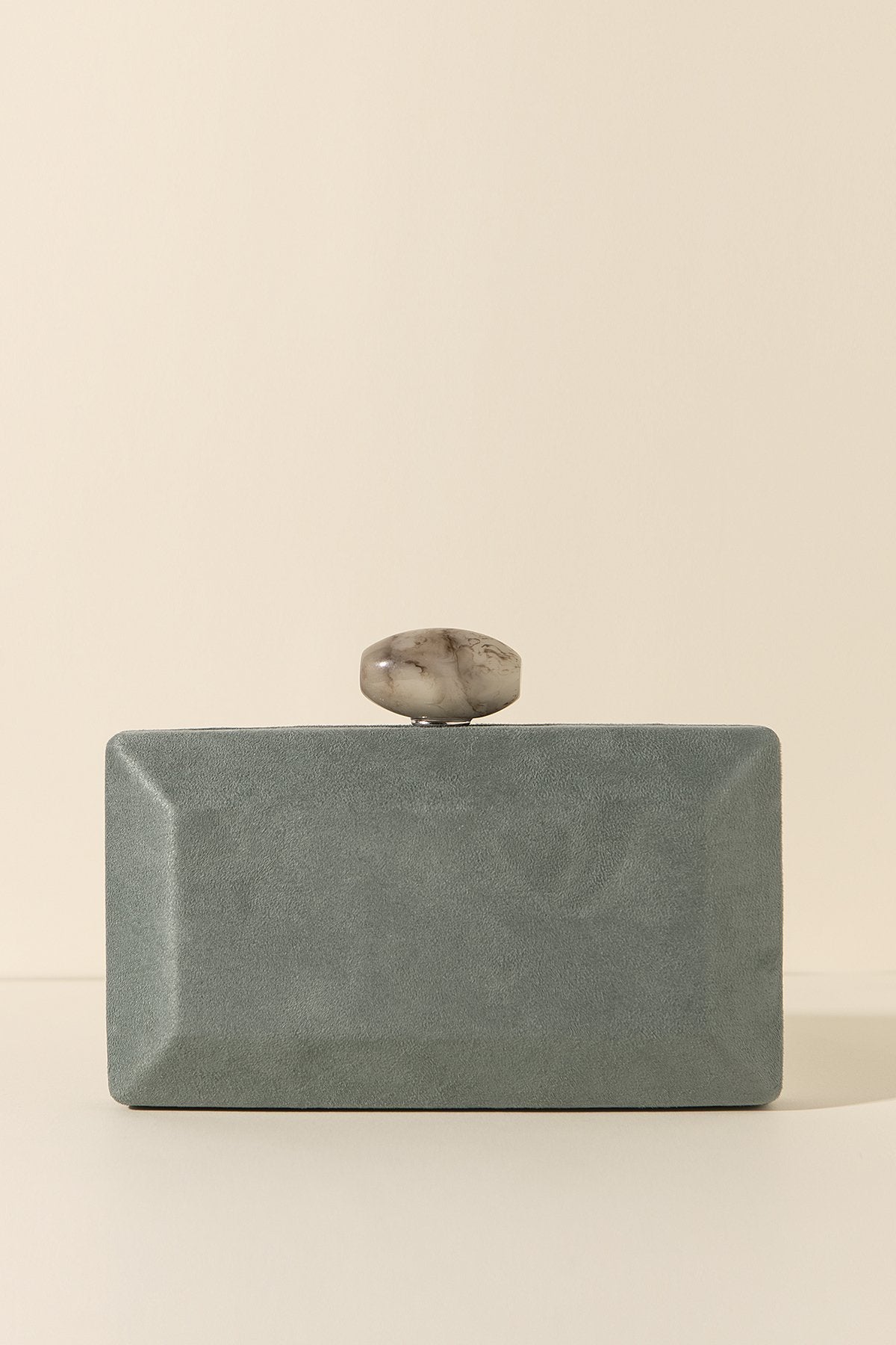Clutch Copacabana Suede Aguamarina · Ipanema · - Bruna