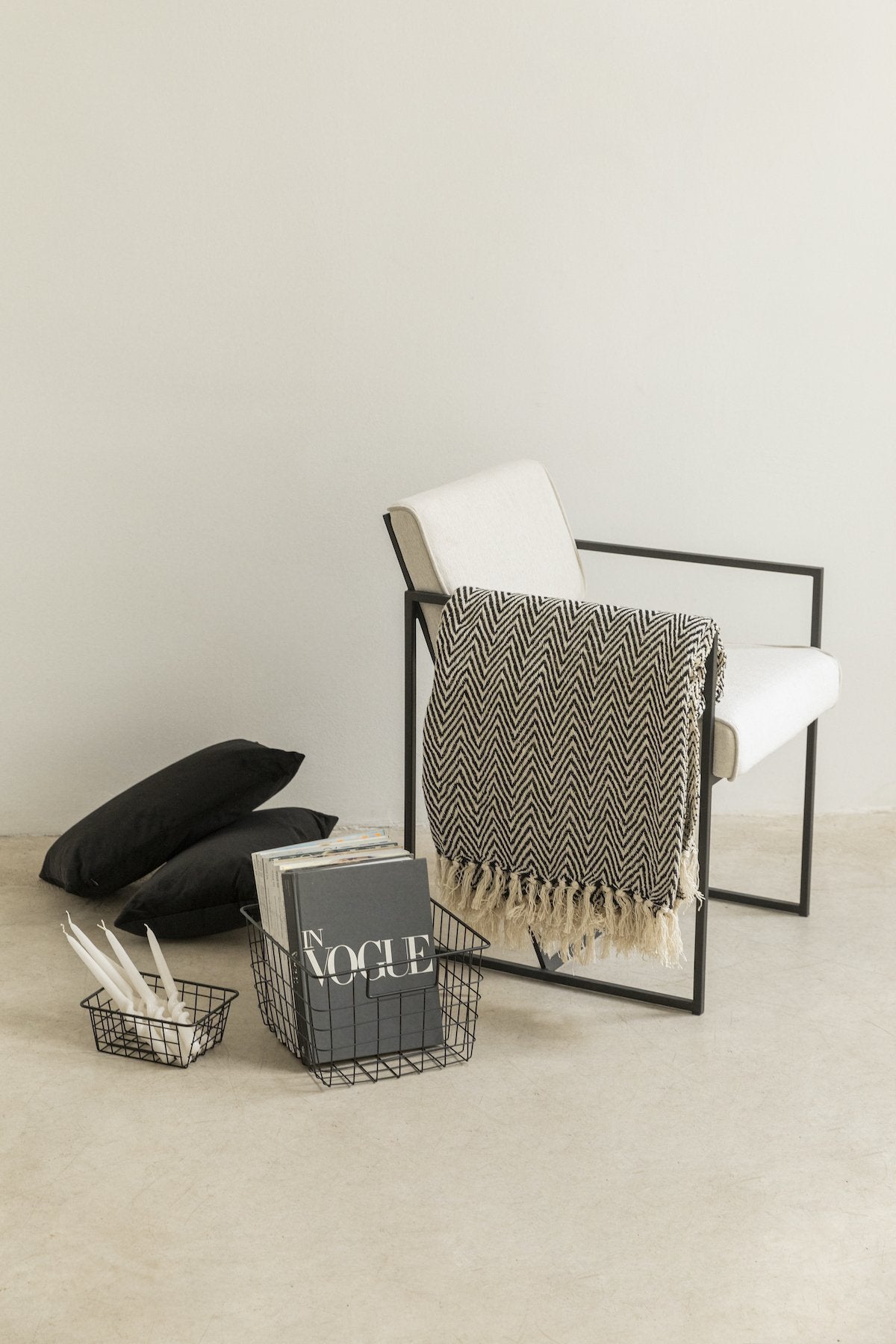 Plaid Manta Geométrica Biarritz · Deco · - Bruna