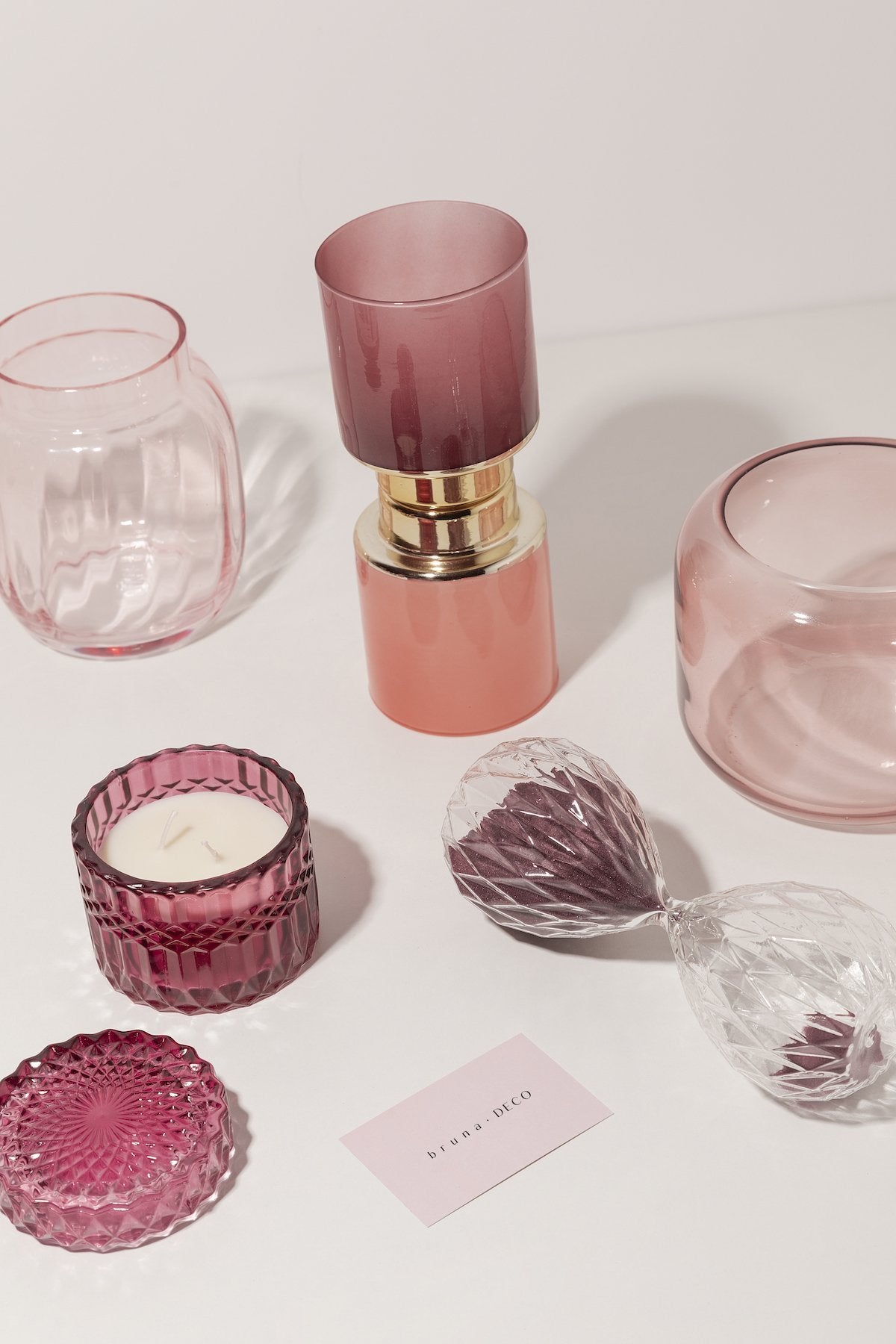 Portavelas Lulu Rosa Pomelo · Deco · - Bruna