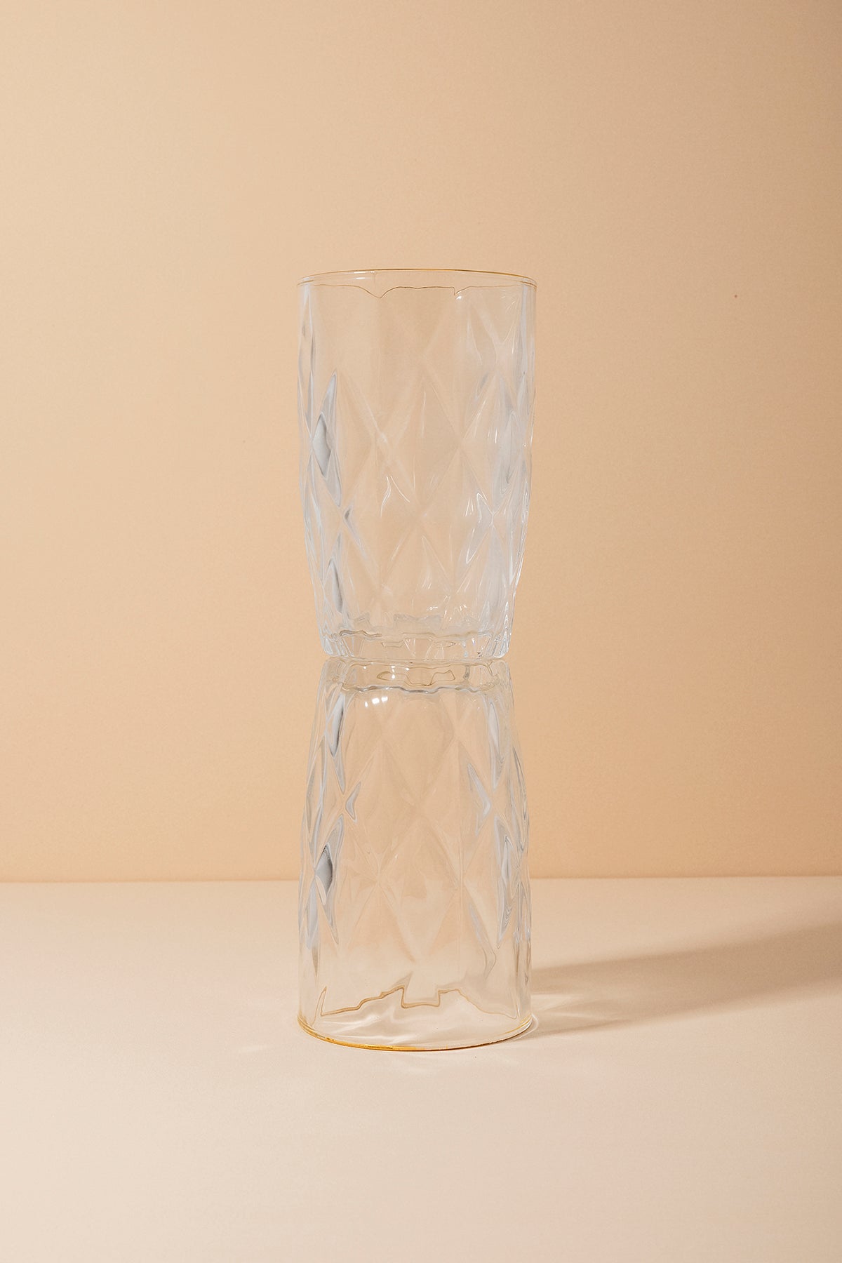 Vasos De Cristal Filo Dorado, Cristalerías