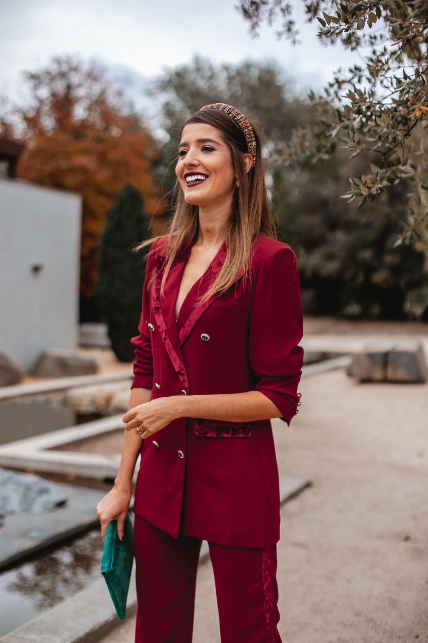 Traje Chaqueta Alfonsine + Pantalon Didier Cereza · Bohemian Rhapsody · - Bruna