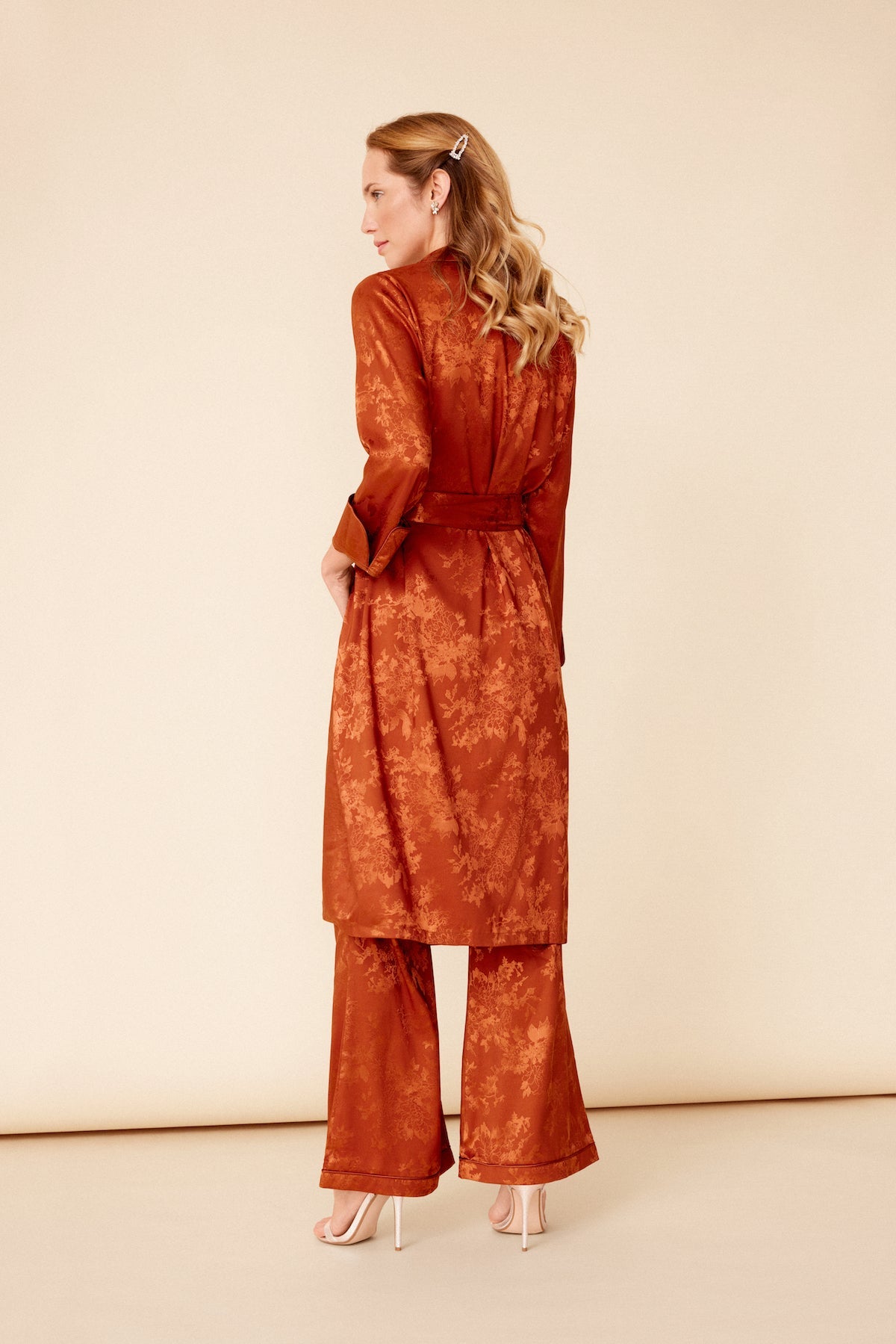 Traje Chaqueta Arissa + Pantalon Kumi Rust · Wisteria · - Bruna