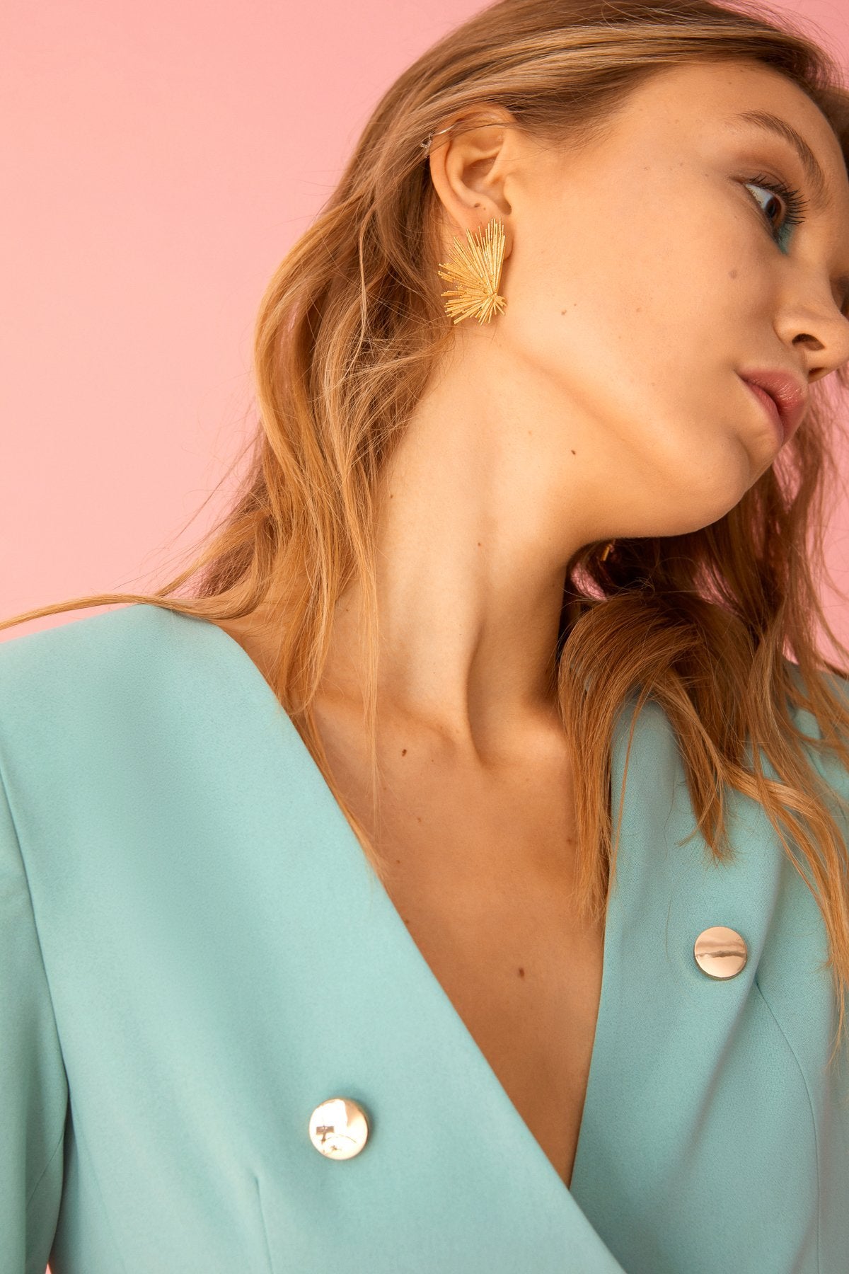 Traje Chaqueta Cornelia & Pantalon Alexandra Verde · Pretty in Pink · - Bruna
