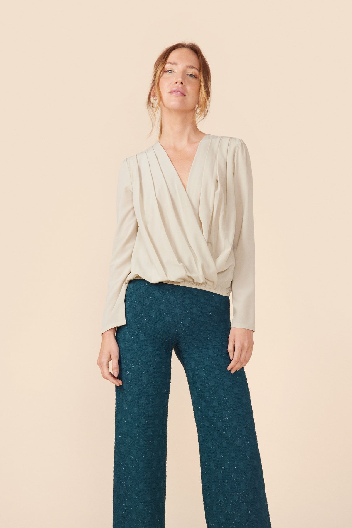 Traje Chaqueta Pia + Pantalon Lucy Jacquard · Alegoria · - Bruna