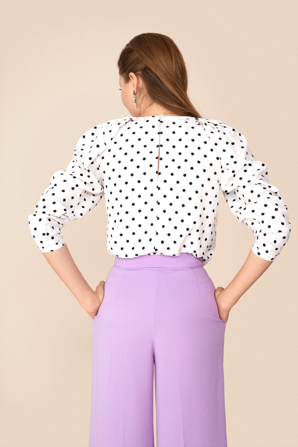 Traje de Chaqueta Bibiana + Pantalon Libi Malva · Rivera · - Bruna