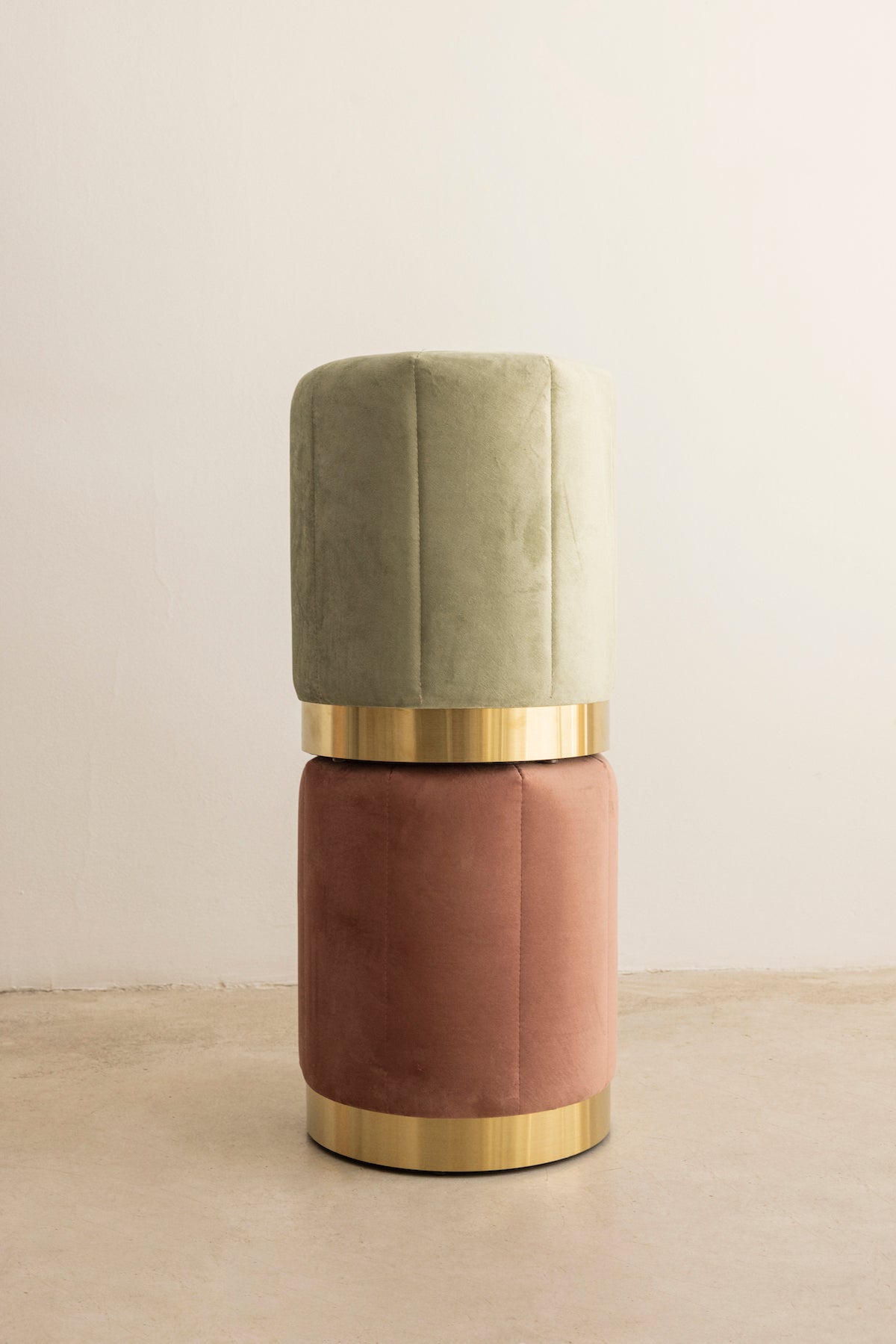Pouf Petal Blush · Déco ·