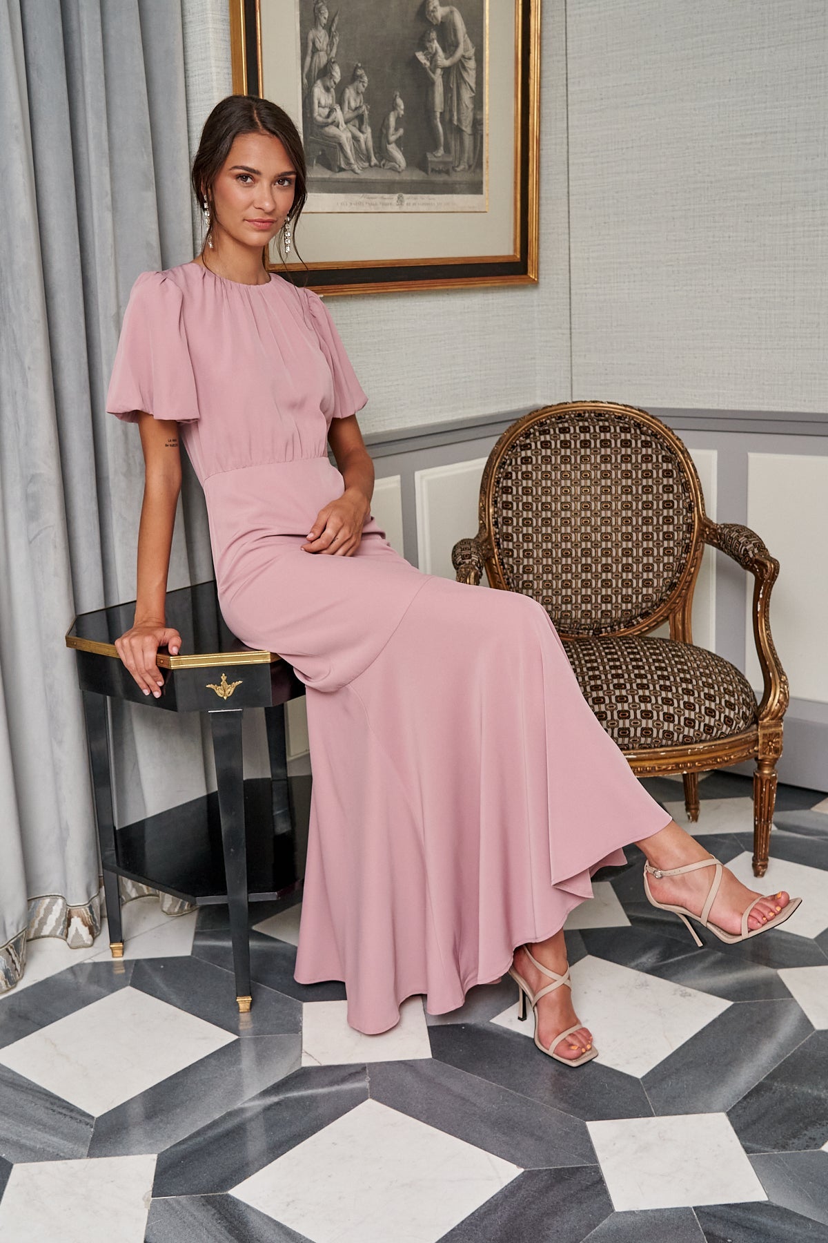 Vestido Aurora Rosa · Muse · - Bruna