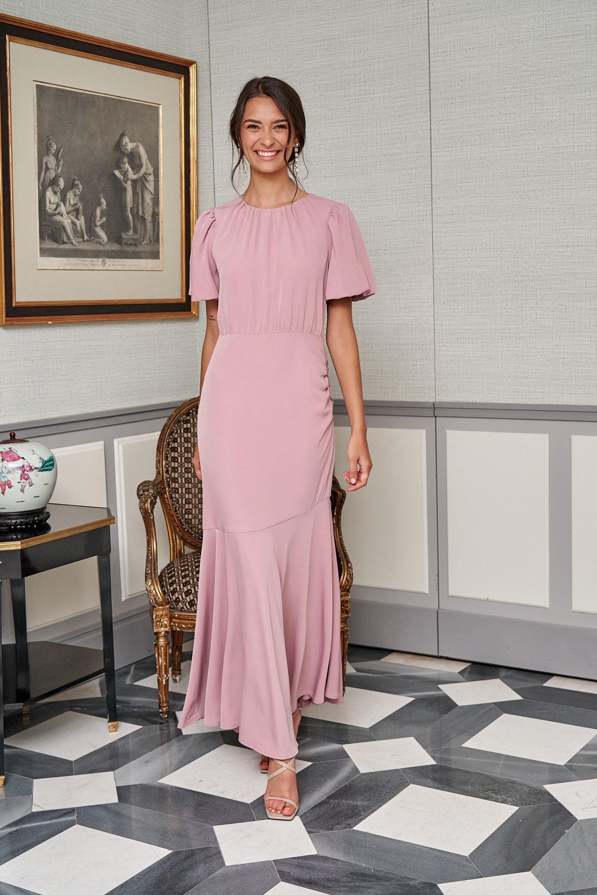 Vestido Aurora Rosa · Muse · - Bruna