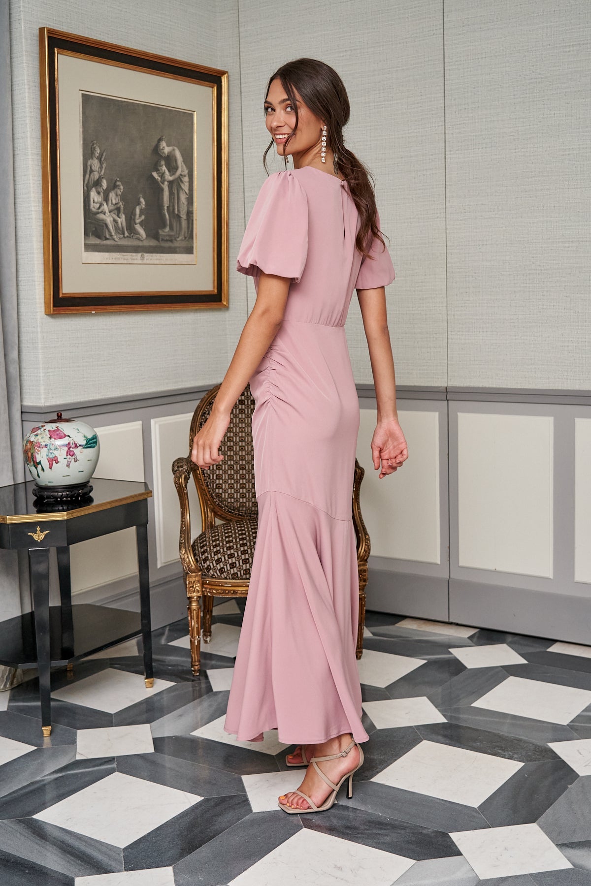 Vestido Aurora Rosa · Muse · - Bruna