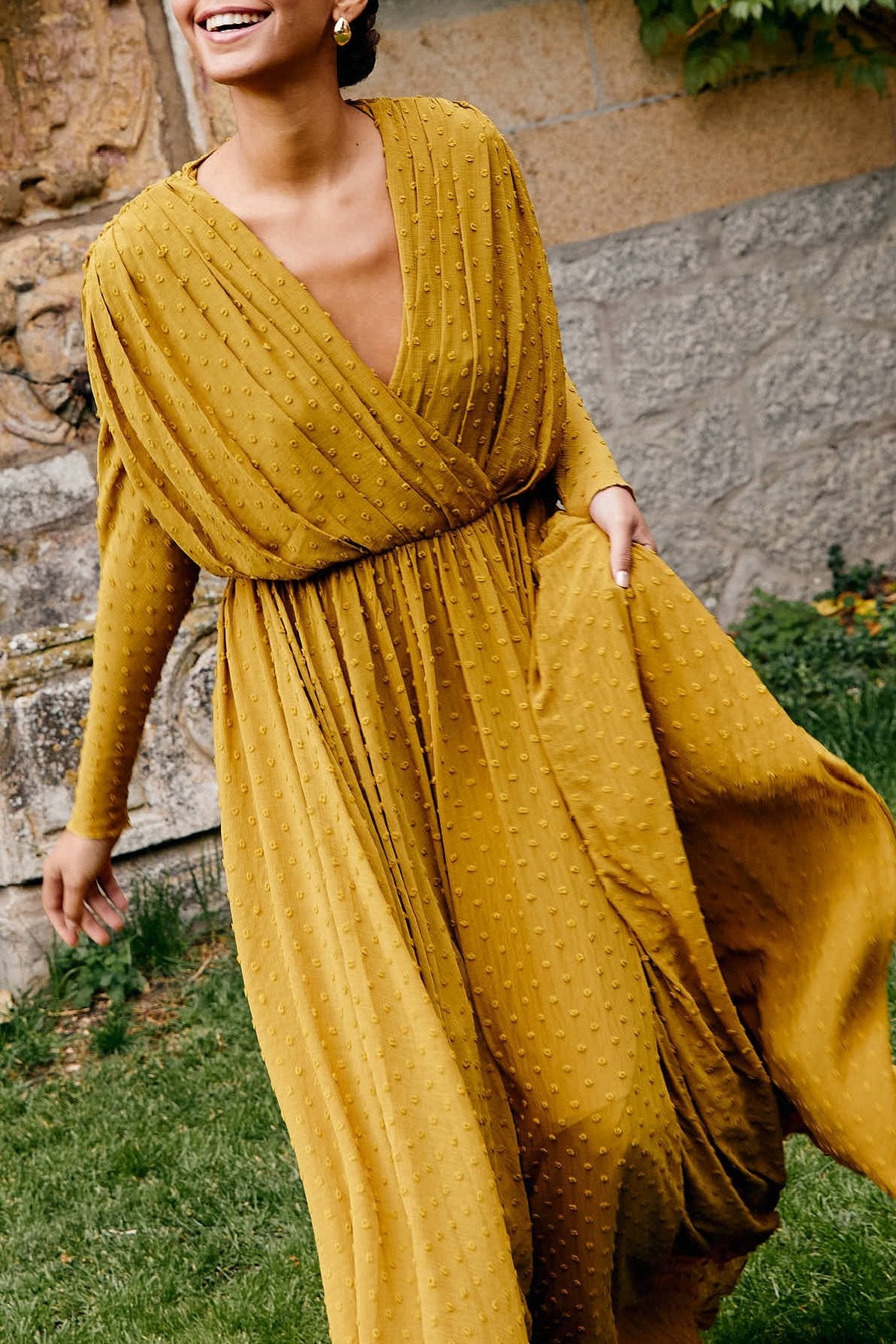 Vestido Bella Olive · Alegoria · - Bruna