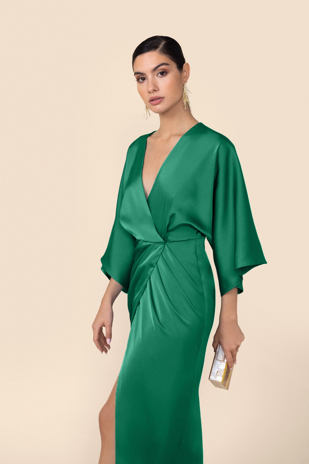 Vestido Clo Emerald · Le Jardin · - Bruna