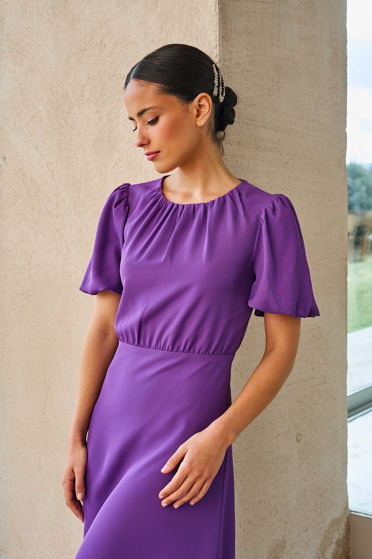 Vestido Eleonora Purple · Le Jardin · - Bruna