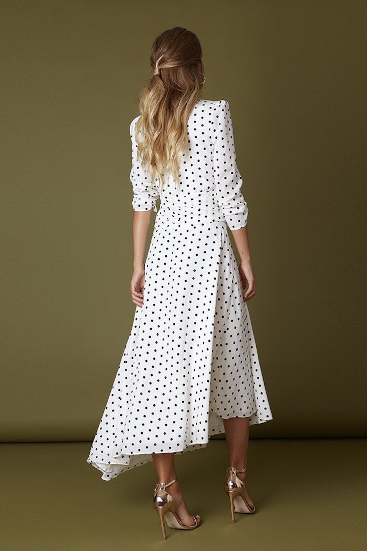 Vestido Gala Lunares B/N · Iconics · - Bruna