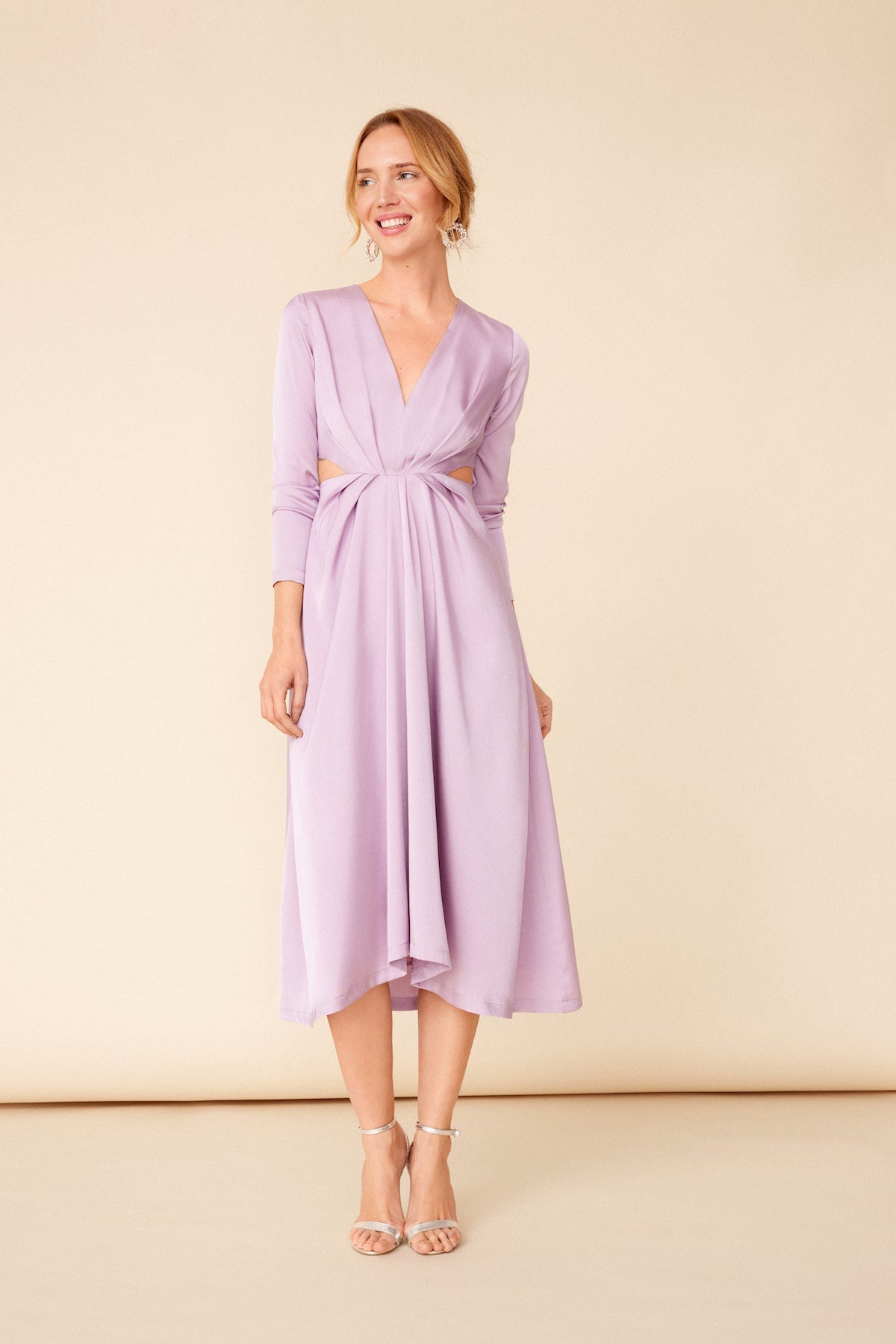 Vestido Lela Lavender · Wisteria · - Bruna
