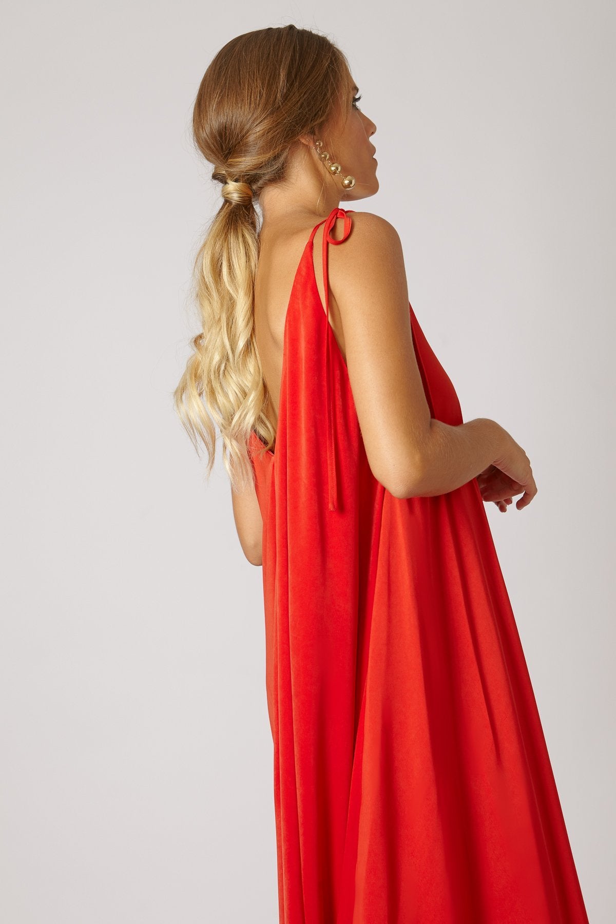 Vestido Pipi Rojo Tomate · Iconics · - Bruna