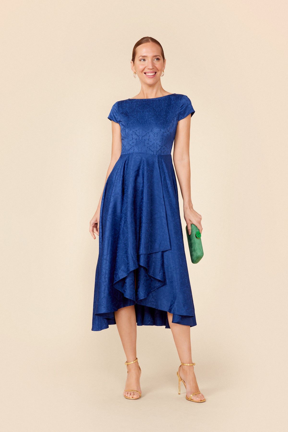 Vestido Regina Azul · Hamptons · - Bruna