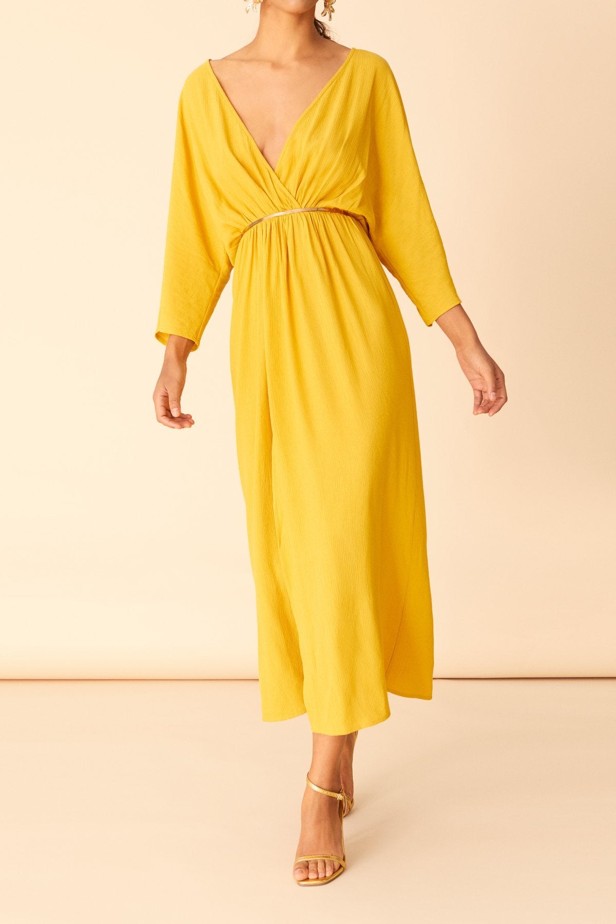 Vestido Suri Amarillo Curry · Ipanema · - Bruna