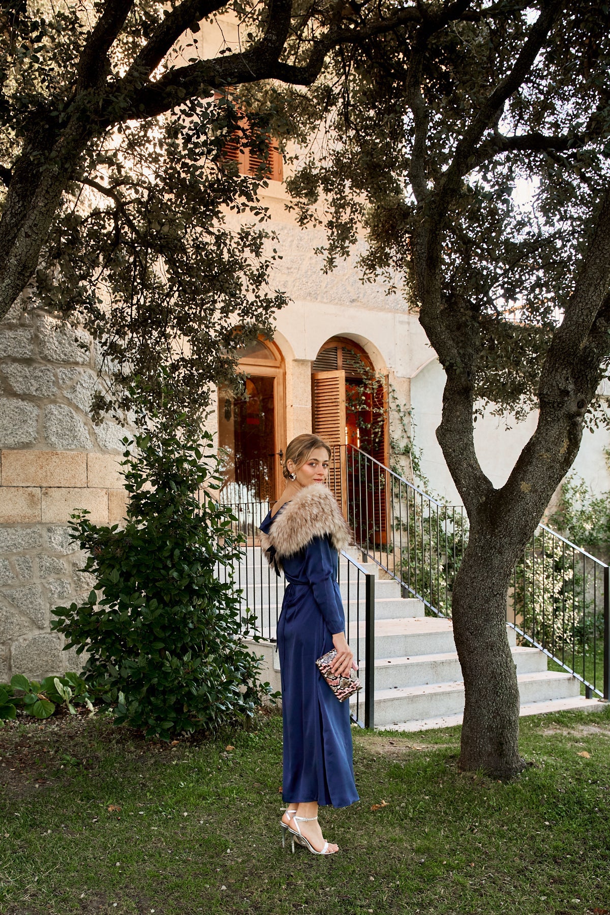 Vestido Zulay Azul Noche · Ipanema · - Bruna